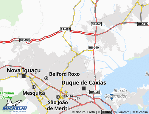 MICHELIN Parque Veneza map - ViaMichelin