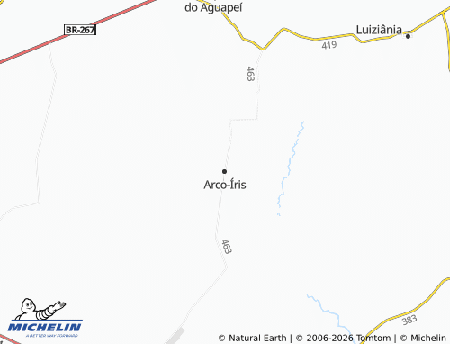 MICHELIN Arco-Íris map - ViaMichelin