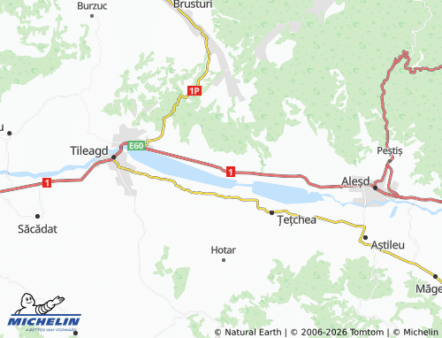 Mappa MICHELIN Urvind - ViaMichelin