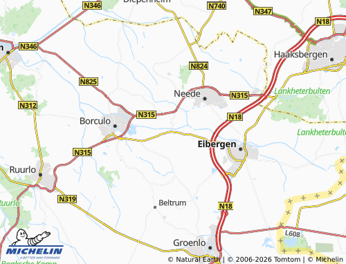 Mappa MICHELIN Haarlo - ViaMichelin