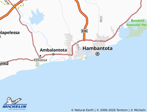 Mapa MICHELIN Sisilasagama - ViaMichelin