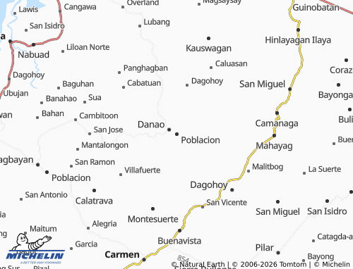 MICHELIN Poblacion map - ViaMichelin
