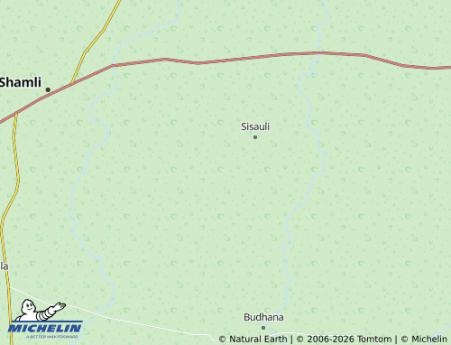 MICHELIN Shaunra Kalan map - ViaMichelin