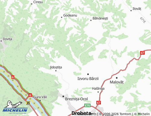 Mappa MICHELIN Balotești - ViaMichelin