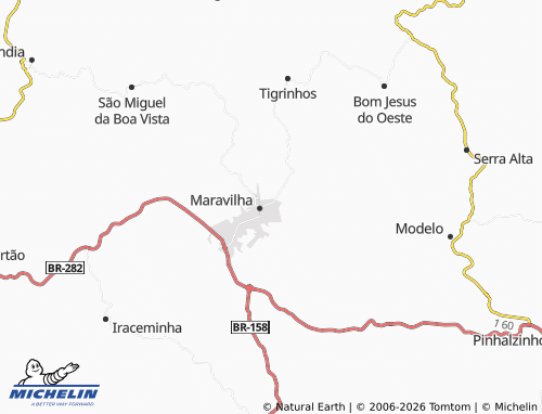 Mapa MICHELIN União - ViaMichelin