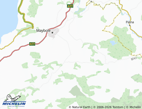 MICHELIN Crosshill map - ViaMichelin