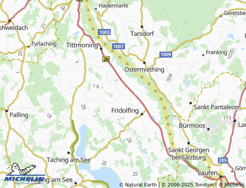 Mappa MICHELIN Pietling - ViaMichelin
