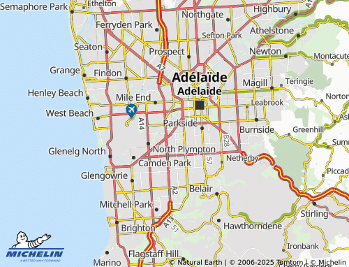 MICHELIN Forestville map - ViaMichelin