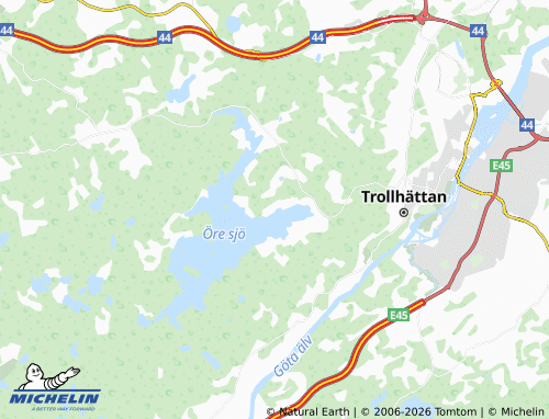 Carte MICHELIN Garnviken - ViaMichelin