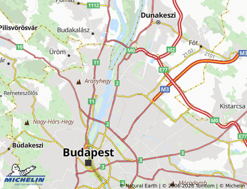 MICHELIN 4. Kerület map - ViaMichelin