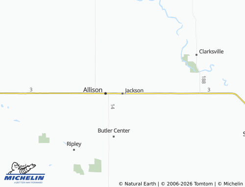 Mappa MICHELIN Jackson - ViaMichelin