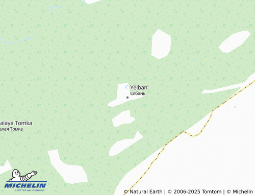 MICHELIN Yelban' map - ViaMichelin