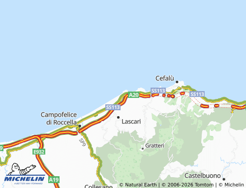 MICHELIN Cocuzzola map - ViaMichelin