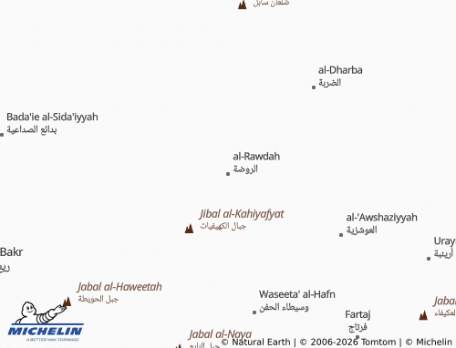 Carte MICHELIN al-Rawdah - ViaMichelin