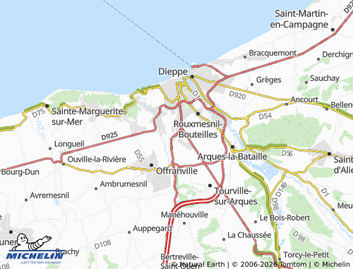 Mapa MICHELIN Les Vertus - ViaMichelin