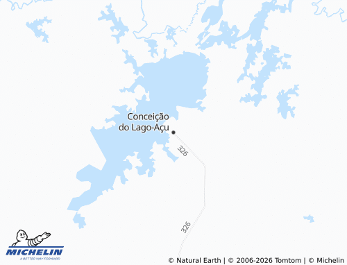 Mapa MICHELIN Conceição do Lago-Açu - ViaMichelin