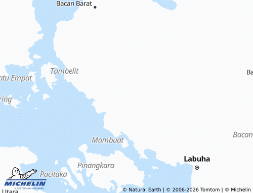 MICHELIN Kaputusan map - ViaMichelin