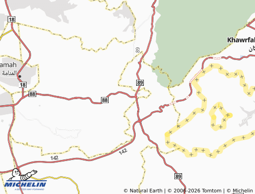 Mappa MICHELIN Masafi - ViaMichelin
