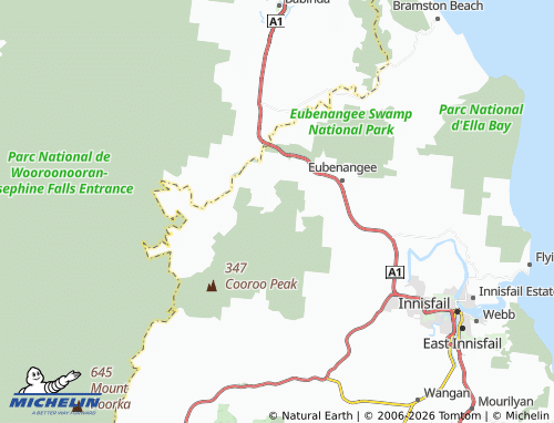 MICHELIN Ngatjan map - ViaMichelin