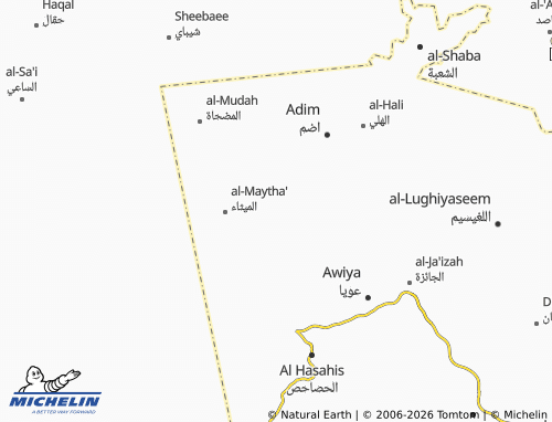 MICHELIN-Landkarte al-'Azeeziyyah - ViaMichelin