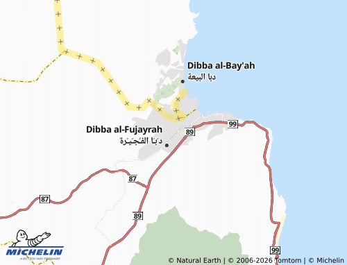 MICHELIN Al Khazzan map - ViaMichelin