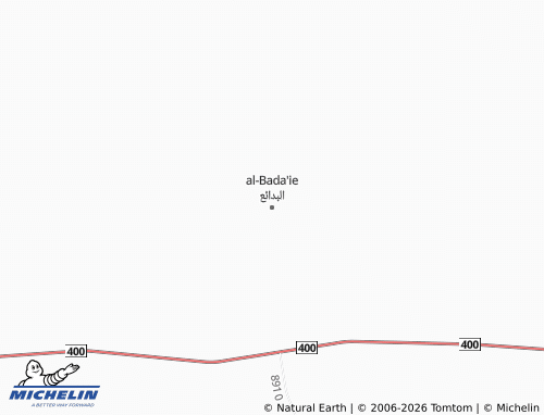 Carte MICHELIN al-Bada'ie - ViaMichelin