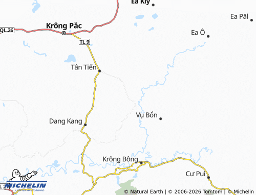 MICHELIN Ea Uy map - ViaMichelin