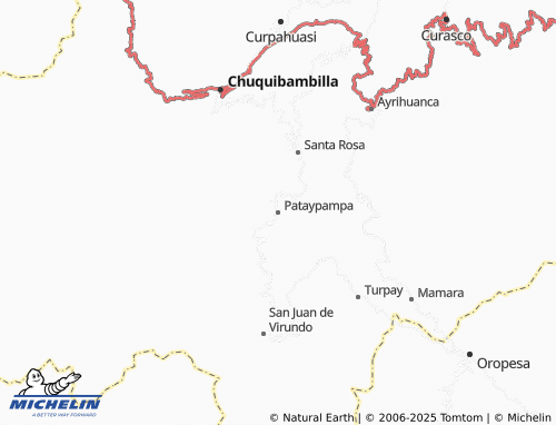 MICHELIN Pataypampa map - ViaMichelin