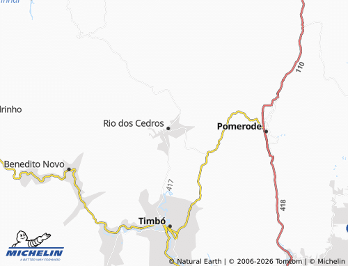 Mapa MICHELIN Cruzeiro - ViaMichelin