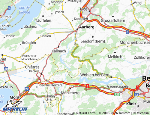 MICHELIN-Landkarte Detligen - ViaMichelin