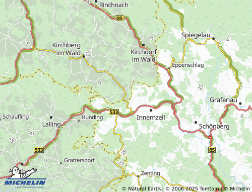 Mapa MICHELIN Schönbrunn - ViaMichelin
