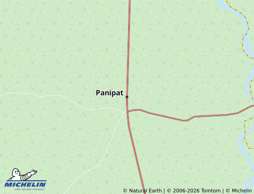 Mappa MICHELIN Panipat - ViaMichelin