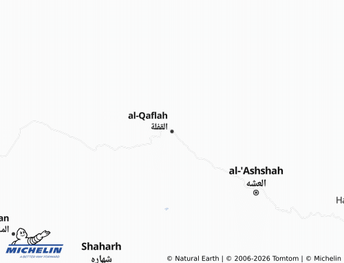 Kaart MICHELIN al-Qaflah - ViaMichelin