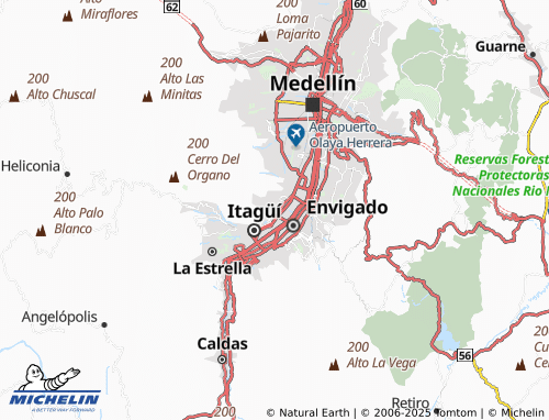MICHELIN Balcones de Sevilla map - ViaMichelin