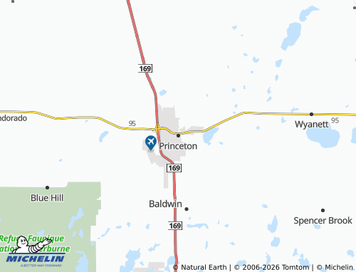 Carte MICHELIN Princeton - ViaMichelin