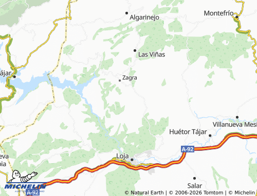 MICHELIN Venta de Salinas map - ViaMichelin