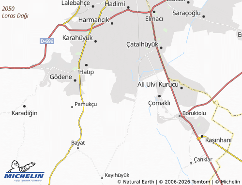 MICHELIN Yenibahçe map - ViaMichelin