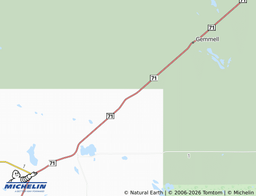 Mapa MICHELIN Mizpah - ViaMichelin