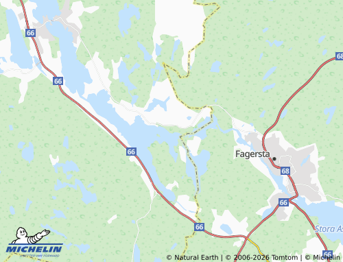 MICHELIN-Landkarte Grådåkärret - ViaMichelin