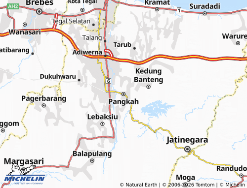 MICHELIN-Landkarte Pangkah - ViaMichelin
