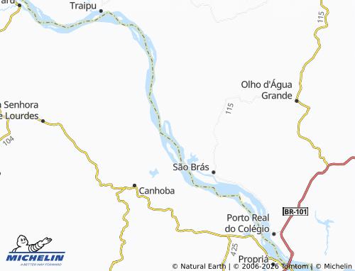 Mappa MICHELIN Lagoa Comprida - ViaMichelin