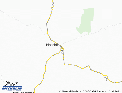 MICHELIN Pinheiros map - ViaMichelin