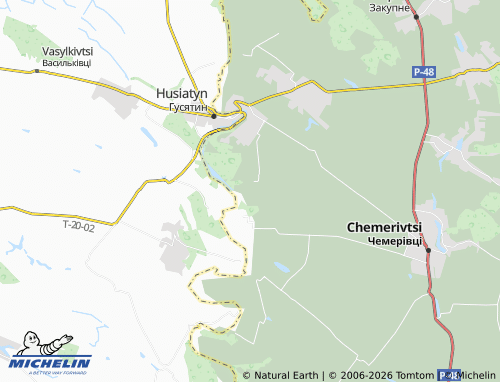 MICHELIN Bodnarivka map - ViaMichelin