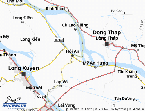 Mappa MICHELIN Hội An - ViaMichelin