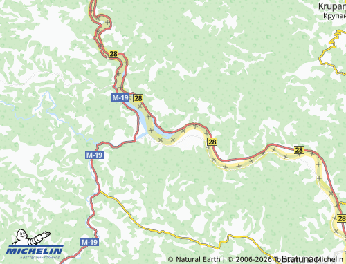 MICHELIN-Landkarte Culine - ViaMichelin