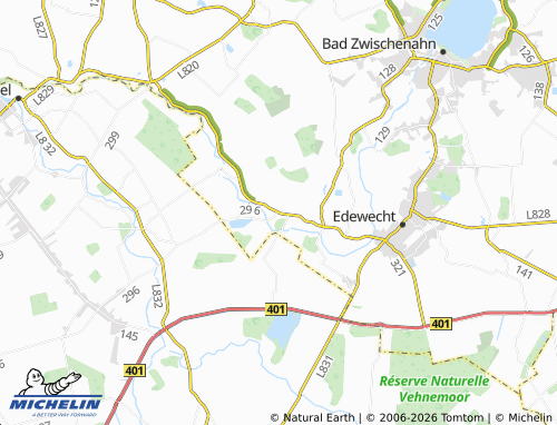 MICHELIN Westerscheps map - ViaMichelin