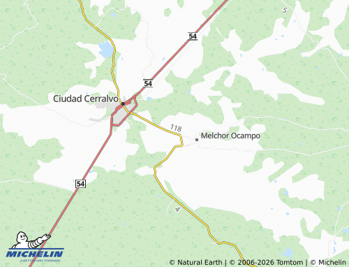 Mappa MICHELIN Alfonso Reyes, Sócrates Rizzo - ViaMichelin