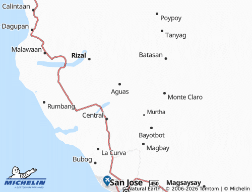 MICHELIN San Isidro map - ViaMichelin
