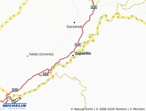MICHELIN Zapotillo map - ViaMichelin