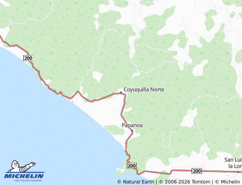 Mappa MICHELIN Coyuquilla Norte - ViaMichelin